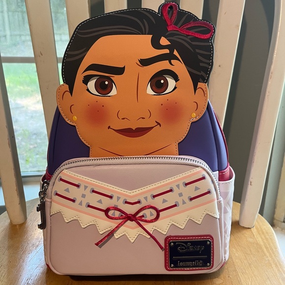 Loungefly Handbags - Loungefly Disney Encanto Luisa Cosplay Mini Backpack
